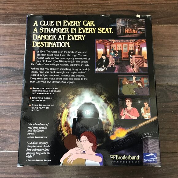 The Last Express Big Box *MISSING MANUAL* Broderbund CD ROM Windows 95 Retro 90s - Picture 5 of 16